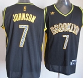 Brooklyn Nets #7 Joe Johnson Black Electricity Fashion Jerseys,baseball caps,new era cap wholesale,wholesale hats