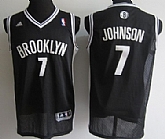 Brooklyn Nets #7 Joe Johnson Black Swingman Jerseys,baseball caps,new era cap wholesale,wholesale hats