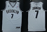 Brooklyn Nets #7 Joe Johnson Revolution 30 Swingman White Jerseys,baseball caps,new era cap wholesale,wholesale hats