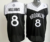 Brooklyn Nets #8 Deron Williams Black Authentic Jerseys,baseball caps,new era cap wholesale,wholesale hats