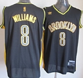 Brooklyn Nets #8 Deron Williams Black Electricity Fashion Jerseys,baseball caps,new era cap wholesale,wholesale hats