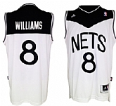 Brooklyn Nets #8 Deron Williams Revolution 30 Swingman White Jerseys,baseball caps,new era cap wholesale,wholesale hats
