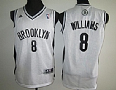 Brooklyn Nets #8 Deron Williams White Swingman Jerseys,baseball caps,new era cap wholesale,wholesale hats