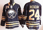 Buffalo Sabres #24 Robyn Regehr Dark Blue Third Jerseys,baseball caps,new era cap wholesale,wholesale hats