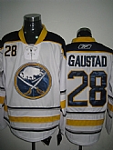 Buffalo Sabres #28 Gaustad White Jerseys,baseball caps,new era cap wholesale,wholesale hats