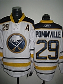 Buffalo Sabres #29 Jason Pominville white Jerseys,baseball caps,new era cap wholesale,wholesale hats