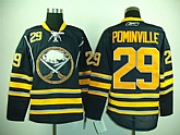 Buffalo Sabres #29 Pominville Black Jerseys,baseball caps,new era cap wholesale,wholesale hats