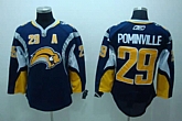 Buffalo Sabres #29 Pominville blue third edition Jerseys,baseball caps,new era cap wholesale,wholesale hats