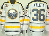 Buffalo Sabres #36 Patrick Kaleta White Third Jerseys,baseball caps,new era cap wholesale,wholesale hats