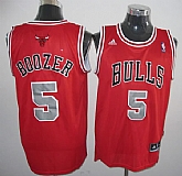 Bulls #5 Boozer Red Jerseys,baseball caps,new era cap wholesale,wholesale hats