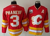Calgary Flames #3 Phaneu red 30th Jerseys,baseball caps,new era cap wholesale,wholesale hats