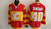 Calgary Flames #40 Tanguay Red with HC patch Jerseys,baseball caps,new era cap wholesale,wholesale hats