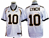 California Golden Bears #10 Lynch White Jerseys,baseball caps,new era cap wholesale,wholesale hats