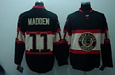Chicago Blackhawks #11 Madden Black Jerseys New Third,baseball caps,new era cap wholesale,wholesale hats