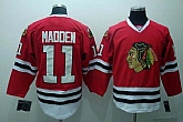 Chicago Blackhawks #11 Madden red Jerseys,baseball caps,new era cap wholesale,wholesale hats