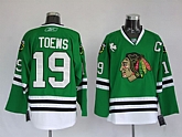 Chicago Blackhawks #19 Janathan Toews Green Jerseys,baseball caps,new era cap wholesale,wholesale hats