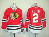 Chicago Blackhawks #2 Keith Red A Patch Jerseys,baseball caps,new era cap wholesale,wholesale hats