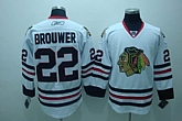 Chicago Blackhawks #22 Brouwer white Jerseys,baseball caps,new era cap wholesale,wholesale hats