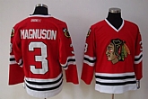 Chicago Blackhawks #3 Magnuson red ccm Jerseys,baseball caps,new era cap wholesale,wholesale hats