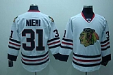 Chicago Blackhawks #31 Niemi white Jerseys,baseball caps,new era cap wholesale,wholesale hats