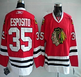 Chicago Blackhawks #35 ESPOSITO Red Jerseys,baseball caps,new era cap wholesale,wholesale hats
