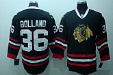 Chicago Blackhawks #36 Bolland black Jerseys 3rd,baseball caps,new era cap wholesale,wholesale hats