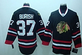 Chicago Blackhawks #37 Burish black Jerseys,baseball caps,new era cap wholesale,wholesale hats