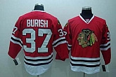 Chicago Blackhawks #37 Burish red Jerseys,baseball caps,new era cap wholesale,wholesale hats