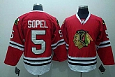 Chicago Blackhawks #5 Sopel red Jerseys,baseball caps,new era cap wholesale,wholesale hats