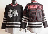 Chicago Blackhawks #50 Corey Crawford 2012 Black Jerseys,baseball caps,new era cap wholesale,wholesale hats