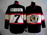 Chicago Blackhawks #7 Seabrook black Jerseys New 3rd,baseball caps,new era cap wholesale,wholesale hats