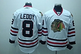 Chicago Blackhawks #8 Leddy White Jerseys,baseball caps,new era cap wholesale,wholesale hats