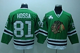 Chicago Blackhawks #81 Hossa green Jerseys,baseball caps,new era cap wholesale,wholesale hats