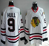 Chicago Blackhawks #9 Hull white Jerseys,baseball caps,new era cap wholesale,wholesale hats