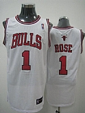 Chicago Bulls #1 Derek Rose white Jerseys fans edition,baseball caps,new era cap wholesale,wholesale hats
