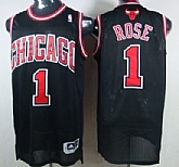 Chicago Bulls #1 Derrick Rose Revolution 30 Authentic Black Jerseys,baseball caps,new era cap wholesale,wholesale hats