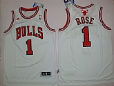 Chicago Bulls #1 Rose White Revolution 30 Swingman Jerseys,baseball caps,new era cap wholesale,wholesale hats