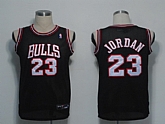 Chicago Bulls #23 Michael Jordan Black(white number) Swingman Jerseys,baseball caps,new era cap wholesale,wholesale hats