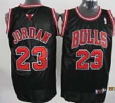 Chicago Bulls #23 Michael Jordan Black With Bulls Authentic Jerseys,baseball caps,new era cap wholesale,wholesale hats