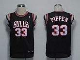 Chicago Bulls #33 Pippen Black(white number) Swingman Jerseys,baseball caps,new era cap wholesale,wholesale hats