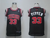 Chicago Bulls #33 Pippen Black swingman Jerseys,baseball caps,new era cap wholesale,wholesale hats