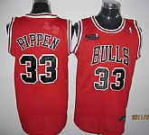 Chicago Bulls #33 Pippen Red finals Fans editions Jerseys,baseball caps,new era cap wholesale,wholesale hats