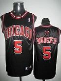 Chicago Bulls #5 Boozer black Jerseys,baseball caps,new era cap wholesale,wholesale hats