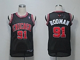 Chicago Bulls #91 Rodman Black swingman Jerseys,baseball caps,new era cap wholesale,wholesale hats
