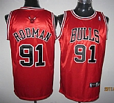 Chicago Bulls #91 Rodman Red Jerseys,baseball caps,new era cap wholesale,wholesale hats