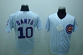 Chicago Cubs #10 Ronald Santo white Jerseys,baseball caps,new era cap wholesale,wholesale hats