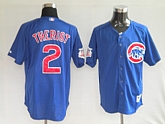 Chicago Cubs #2 Ryan Theriot blue Jerseys,baseball caps,new era cap wholesale,wholesale hats