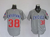 Chicago Cubs #38 Carlos Zambrano Grey Jerseys,baseball caps,new era cap wholesale,wholesale hats