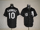 Chicago White Sox #10 Alexei Ramirez Black Jerseys,baseball caps,new era cap wholesale,wholesale hats