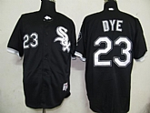 Chicago White Sox #23 Dye Black Jerseys,baseball caps,new era cap wholesale,wholesale hats